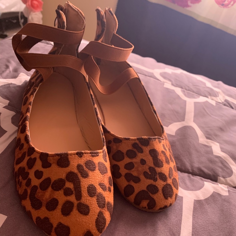 Cheetah print shoes